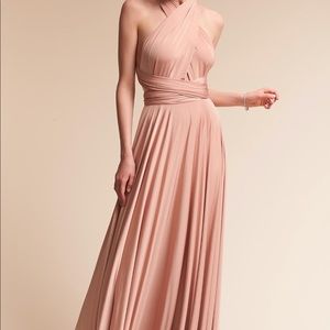 Two birds bridesmaid dress